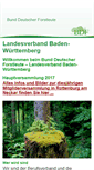 Mobile Screenshot of bdf-bw.de